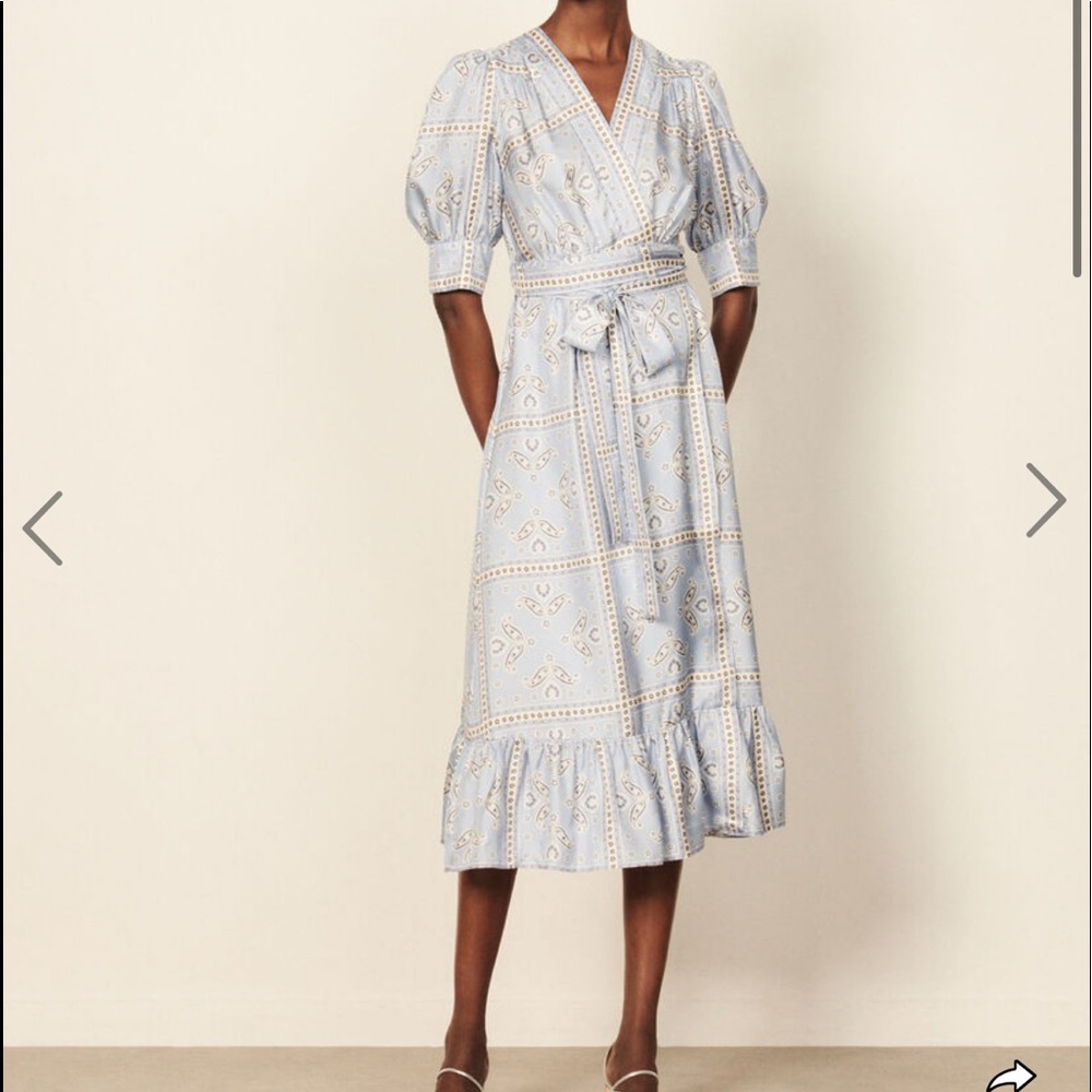 Sandro dress 2022 summer.